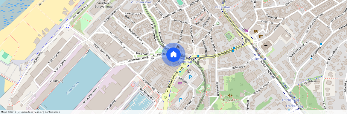 Vissershaven, 2583 DS, Zeesluisweg, Den Haag