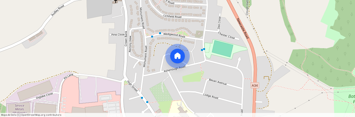 Crown Bank Crescent, Stoke-on-Trent, ST7