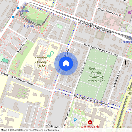 ul. Szamotulska, Ogrody, Jeżyce, Poznań, wielkopolskie