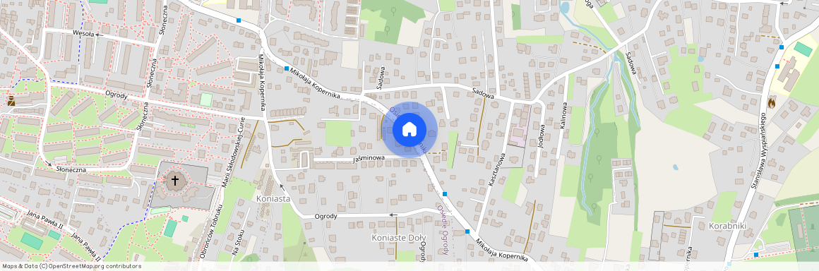 ul. Mikołaja Kopernika, Skawina, Skawina, krakowski, małopolskie