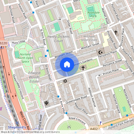St James's Gardens, Holland Park, W11
