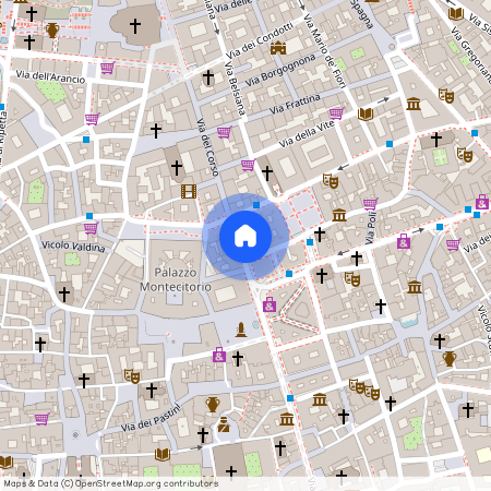 Via Del Corso, Roma, Lazio 00186