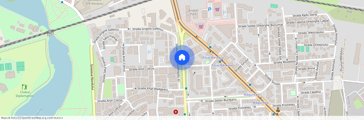 Strada Danielopolu Daniel, Herastrau, Sectorul 1, Bucuresti