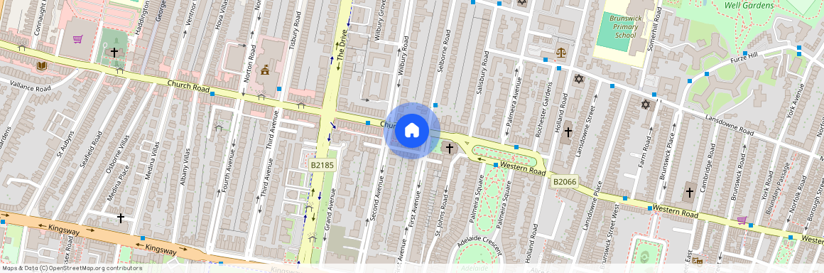 Flat 7 Palmeira Mansions, 6 Prewetts Mill Apartments, BN3 2FA, Church Road