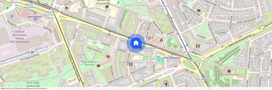 Warszawa, Żoliborz, ul., Pawła, Suzina