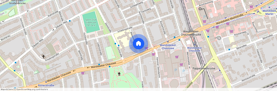 Wielandstraße 4, 22089 Wandsbek - Hamburg Eilbek