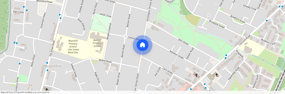 Huntington Terrace Road, Cannock WS11