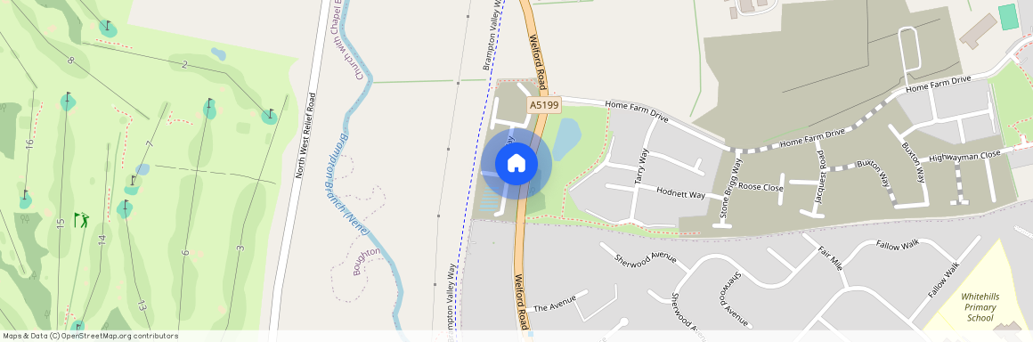 Boughton Hill Gardens, Harborough Road North, Northampton, NN2