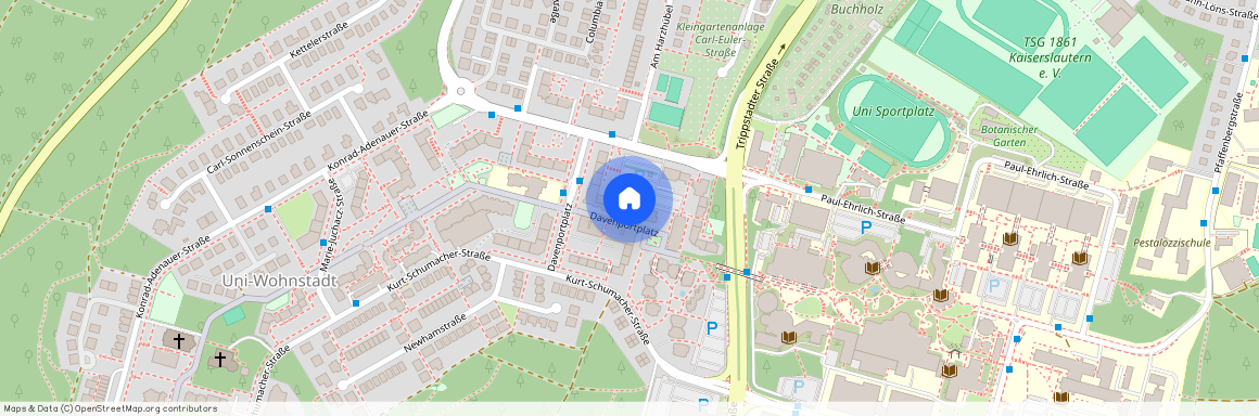 Davenportplatz 5a, 67663 Kaiserslautern