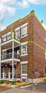 Plateau, petit 4 1/2 de 2 chambres, 1395$ - près de l'avenue Mont-Royal, disponible, coin d'immeuble et dernier étage - Photo 3