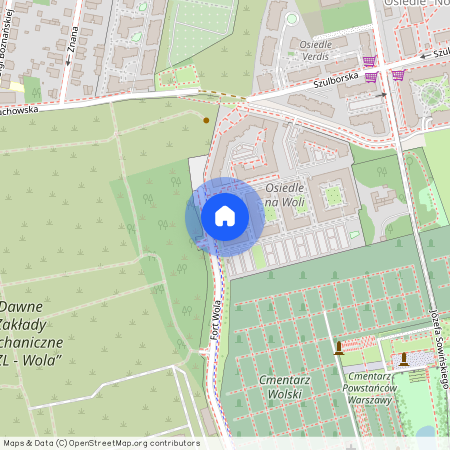 ul. Fort Wola, Ulrychów, Wola, Warszawa, mazowieckie