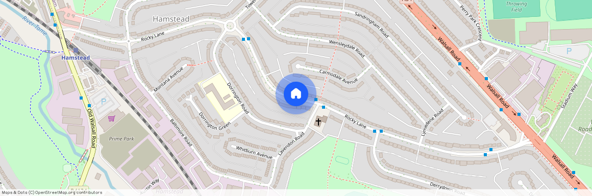 Rocky Lane, Perry Barr, B42