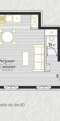 Appartement à louer 3 pièces 62.51m² - Photo 2