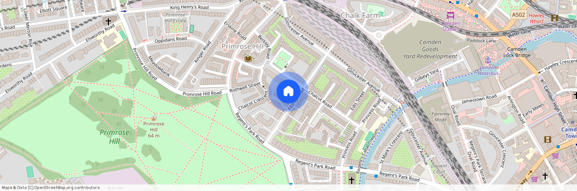 Fitzroy Road, Primrose Hill, London