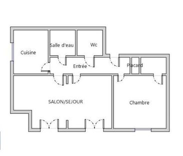 Location Appartement 2 pièces 44m² TOURS 37000 - Photo 6