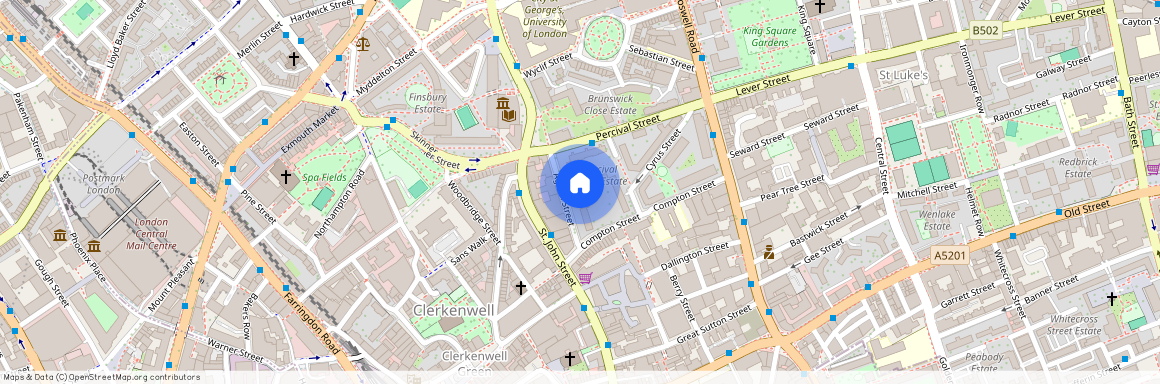 Percival Street, Clerkenwell, EC1V