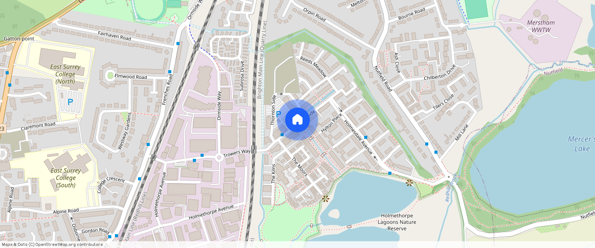 Canalside, Redhill, RH1