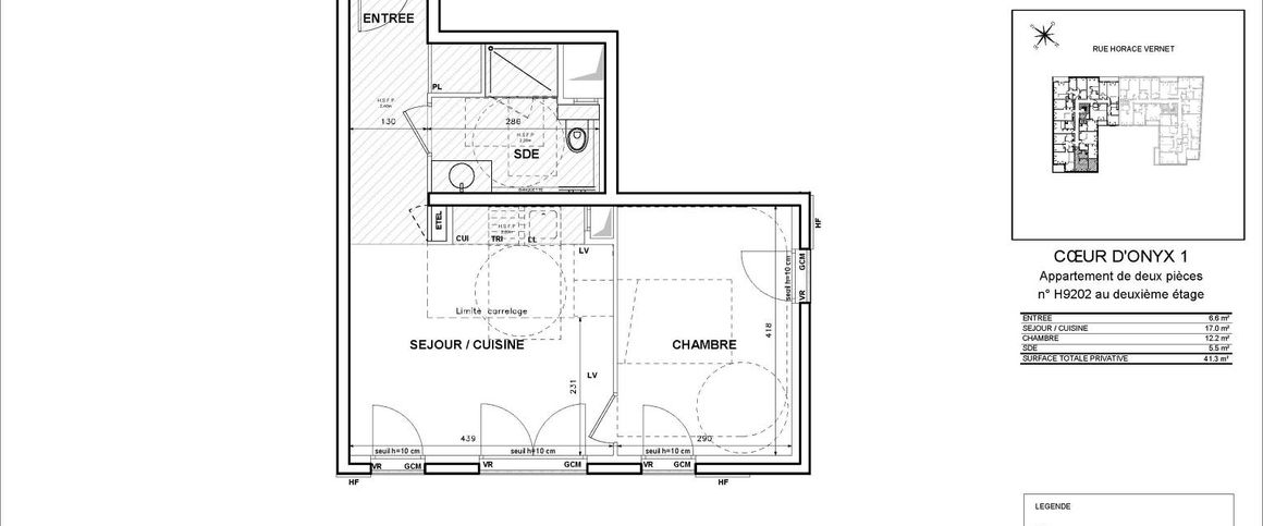 location Appartement F2 DE 41.3m² À ISSY LES MOULINEAUX - Photo 1