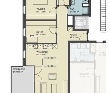 Moderne Wohnung mit toller Aussicht! - Foto 4