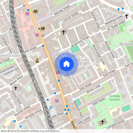 Waleorde Road, Elephant and Castle, London, SE17