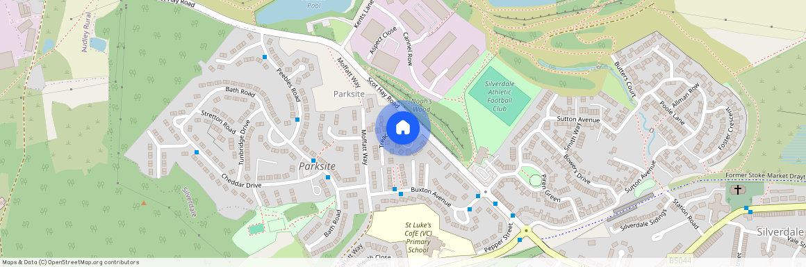 Treacle Row, Silverdale, ST5