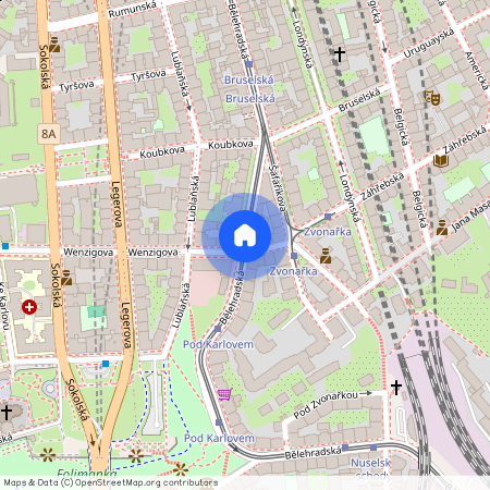 Bělehradská, Praha - Vinohrady