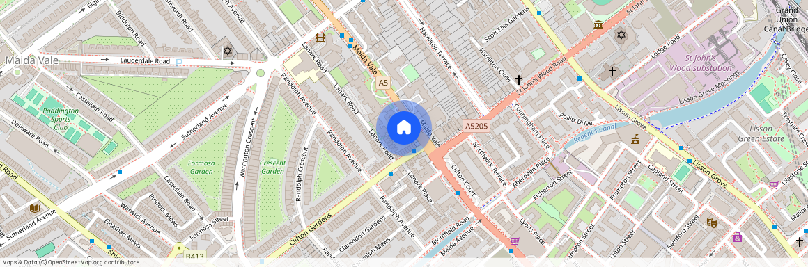 Sutherland Avenue, Little Venice, W9