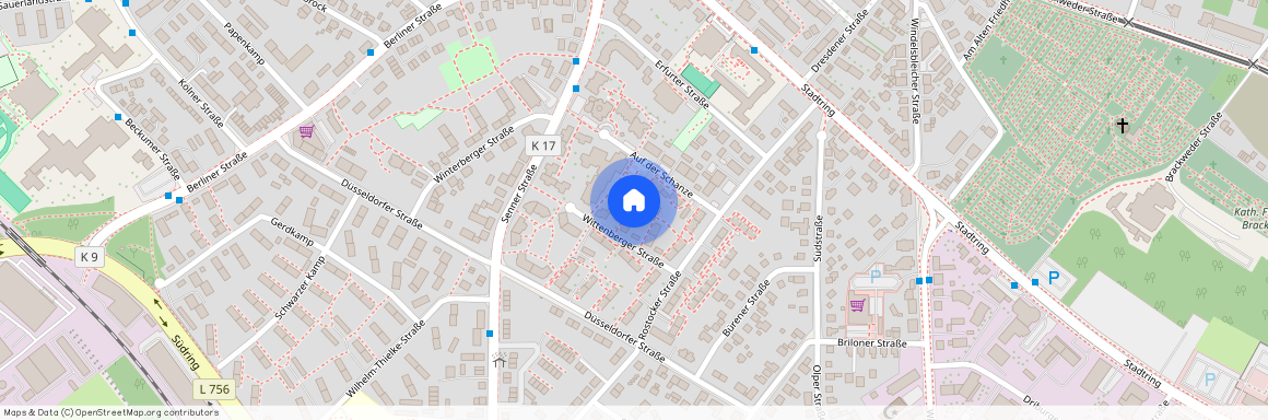 Wittenberger Straße 17, 33647 Bielefeld - Brackwede