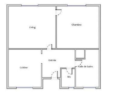 Appartement meublé 2 pièces - 35m² - Photo 2