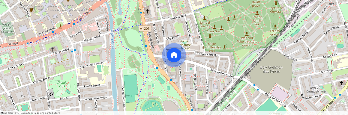 Bow Common Lane, Bow E3
