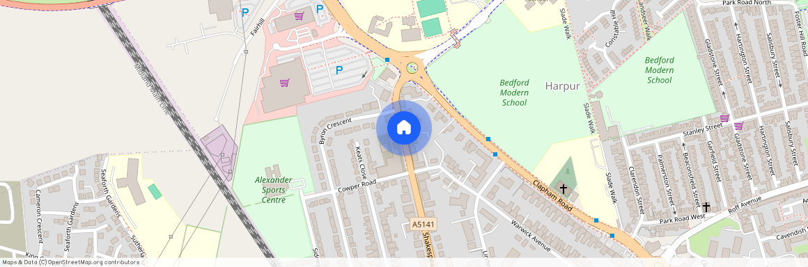 Shakespeare Road, Bedford, Bedfordshire, MK40 2DW, Bedford