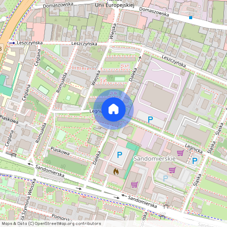 ul. Daleka, KSM, Kielce, świętokrzyskie