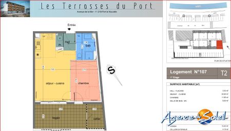 Location Appartement 2 pièces 43m² PORT LA NOUVELLE 11210 - Photo 3