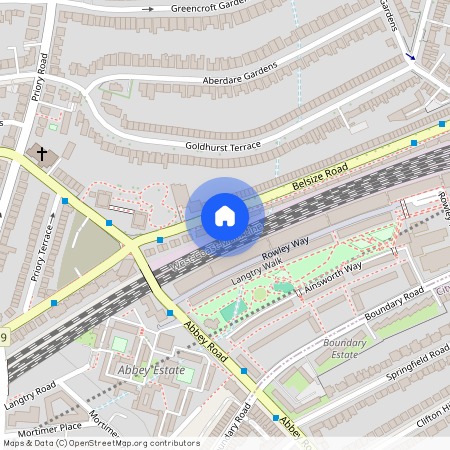 Hampton House, 109 Belsize Road, London