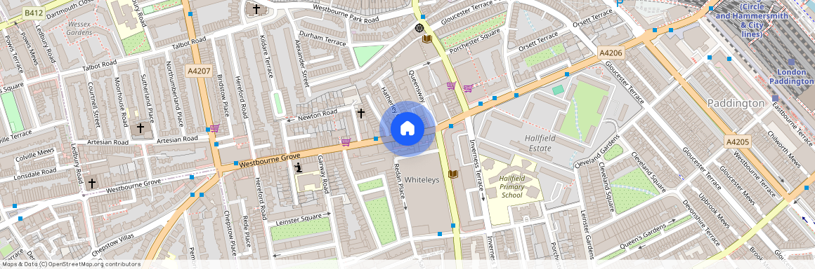 Hatherley Grove, Westbourne Grove, W2