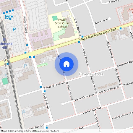 173 Norfolk Avenue Unit# Main, Richmond Hill