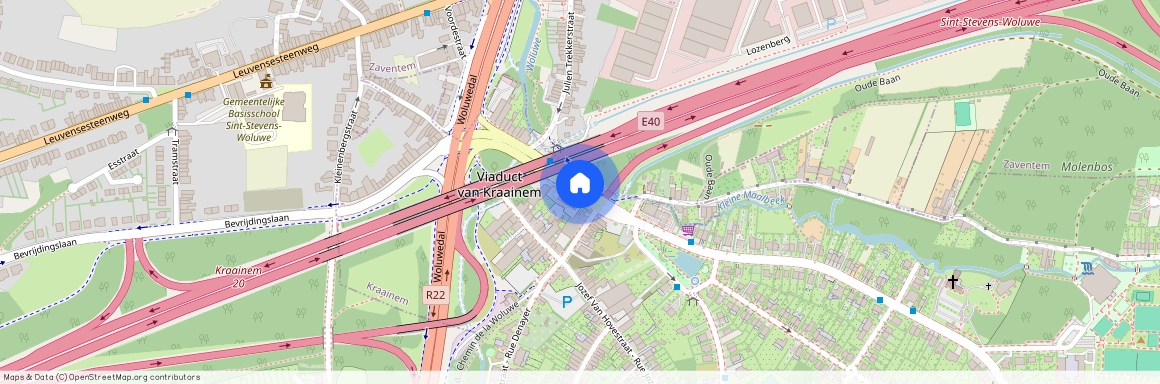 Avenue des Anciens Combattants, 1950, Kraainem