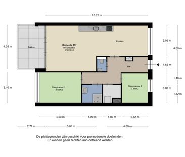 Te huur: Appartement Oostende 317 in Helmond - Foto 1