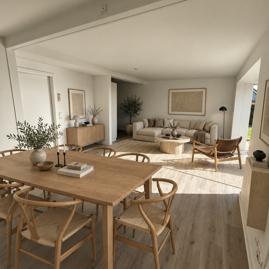 Rækkehus ved Gl. Viborgvej med 4 værelser - Foto 1