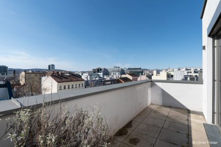 ALLEIN ODER ZU ZWEIT - LICHTDURCHFLUTETE DACHGESCHOSSWOHNUNG MIT ZWEI TERRASSEN - TEILKLIMATISIERT - Foto 2