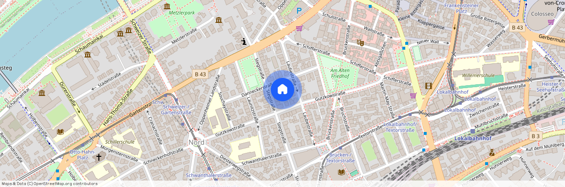 Danneckerstraße 17, 60594 Frankfurt am Main - Sachsenhausen