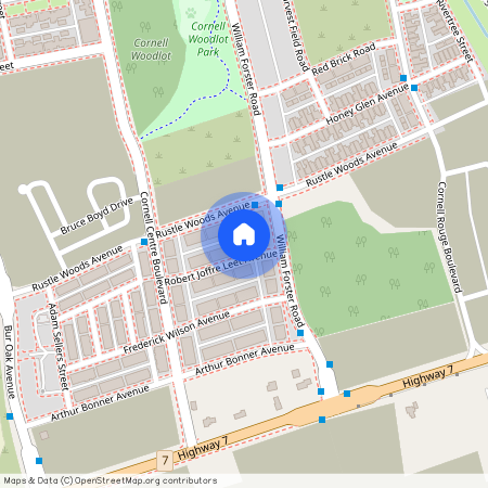 42 ROBERT JOFFRE LEET AVENUE, Markham, Cornell