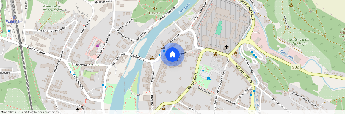 Schloßstraße 4, 04736 Sachsen - Waldheim