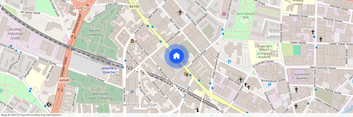 Great Hampton Court, Great Hampton Street, Jewellery Quarter, B18 6ES, Birmingham