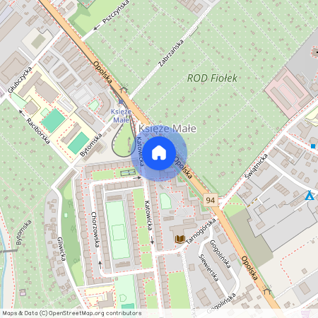 ul. Opolska, Księże, Krzyki, Wrocław, dolnośląskie