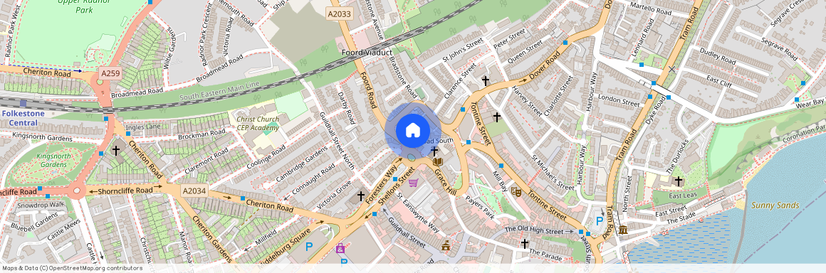 Foord Road South, Folkestone, CT20 1HJ, Kent