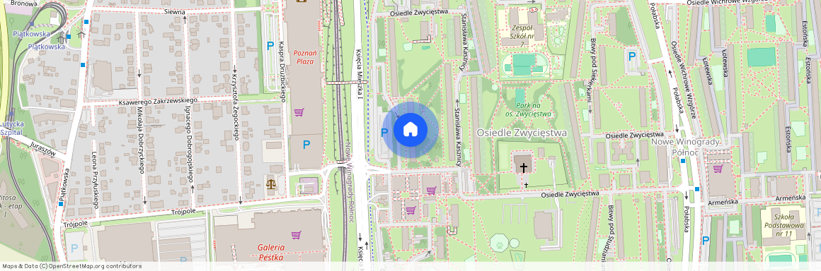 os. Zwycięstwa 23, Winogrady, Stare Miasto, Poznań, wielkopolskie