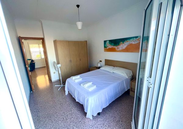 Unique rustic apartment in secluded setting close to Rebollo beach, restaurants and shops.