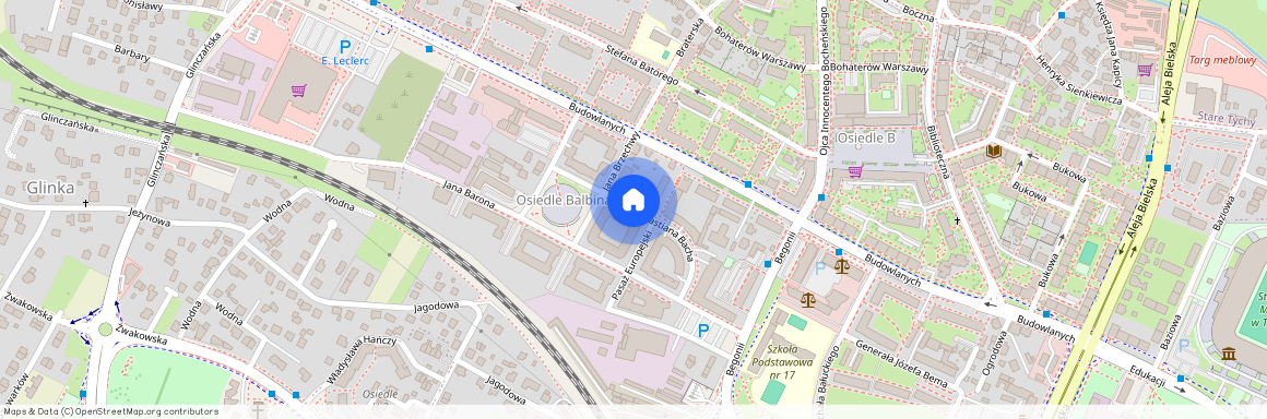 ul. Bacha, Osiedle Balbina, Tychy, śląskie