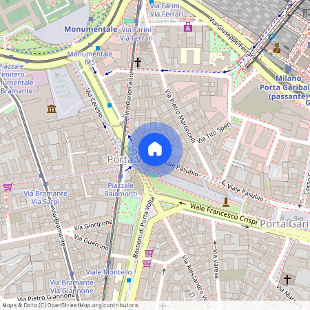 Viale pasubio, 16, Milano, Lombardy 20154